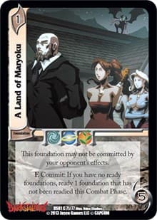 A Land of Maryoku - Darkstalkers: Collector's Tins - UniVersus card