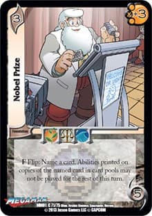 Nobel Prize - Mega Man: Collector's Tins - UniVersus card