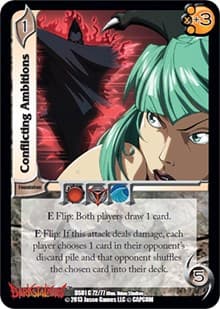 Conflicting Ambitions - Darkstalkers: Collector's Tins - UniVersus card