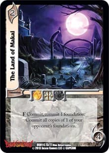 The Land of Makai - Darkstalkers: Collector's Tins - UniVersus card