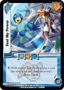 Feel My Power - Mega Man: Battle for Power - UniVersus card