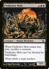 Vindictive Mob - Ravnica: City of Guilds - Magic: The Gathering card