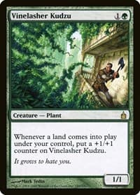 Vinelasher Kudzu - Ravnica: City of Guilds - Magic: The Gathering card
