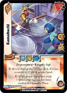 Kamaitachi - Mega Man: Battle for Power - UniVersus card