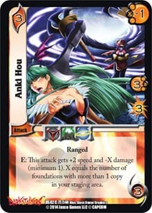 Anki Hou - Darkstalkers: Warriors of the Night - UniVersus card
