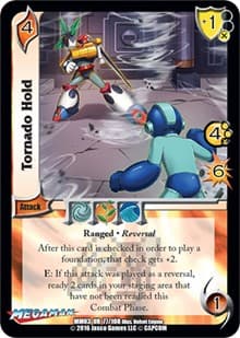 Tornado Hold - Mega Man: Battle for Power - UniVersus card