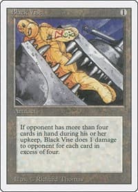 Black Vise - Revised Edition - Magic: The Gathering card