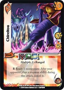 Chireitou - Darkstalkers: Warriors of the Night - UniVersus card