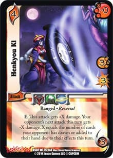 Henkyou Ki - Darkstalkers: Warriors of the Night - UniVersus card