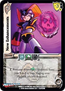 New Enhancements - Mega Man: Battle for Power - UniVersus card
