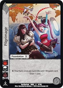 Pilgrimage - Red Horizon: Blood Omen - UniVersus card