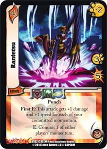 Rantetsu - Darkstalkers: Warriors of the Night - UniVersus card