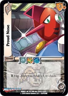 Proud Nose - Mega Man: Battle for Power - UniVersus card