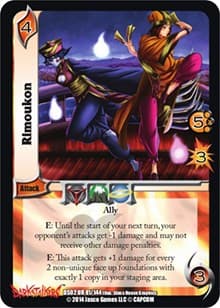 Rimoukon - Darkstalkers: Warriors of the Night - UniVersus card