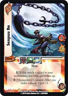 Senpuu Bu - Darkstalkers: Warriors of the Night - UniVersus card