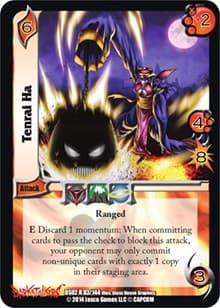 Tenrai Ha - Darkstalkers: Warriors of the Night - UniVersus card