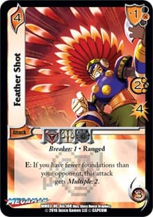 Feather Shot - Mega Man: Battle for Power - UniVersus card