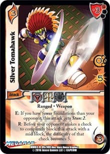 Silver Tomahawk - Mega Man: Battle for Power - UniVersus card