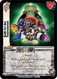 Built for the Tournament - Mega Man: Battle for Power - UniVersus card