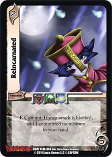 Reincarnated - Darkstalkers: Warriors of the Night - UniVersus card