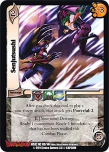 Senjutsushi - Darkstalkers: Warriors of the Night - UniVersus card