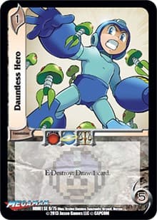 Dauntless Hero - Mega Man: Collector's Tins - UniVersus card