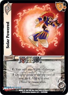 Solar Powered - Mega Man: Battle for Power - UniVersus card