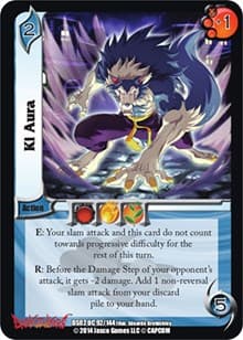 Ki Aura - Darkstalkers: Warriors of the Night - UniVersus card