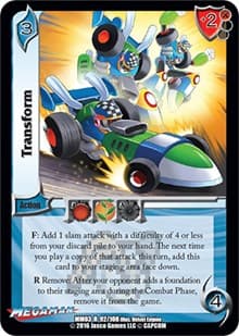 Transform - Mega Man: Battle for Power - UniVersus card