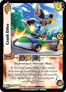 Crash Drive - Mega Man: Battle for Power - UniVersus card