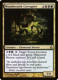 Woodwraith Corrupter - Ravnica: City of Guilds - Magic: The Gathering card
