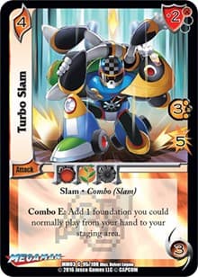 Turbo Slam - Mega Man: Battle for Power - UniVersus card