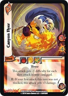 Canyon Flyer - Darkstalkers: Warriors of the Night - UniVersus card