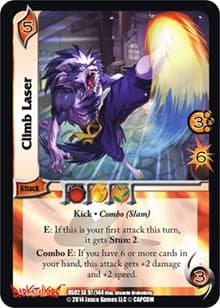 Climb Laser - Darkstalkers: Warriors of the Night - UniVersus card