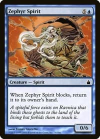 Zephyr Spirit - Ravnica: City of Guilds - Magic: The Gathering card