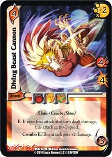 Diving Beast Cannon - Darkstalkers: Warriors of the Night - UniVersus card