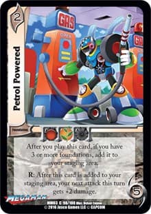 Petrol Powered - Mega Man: Battle for Power - UniVersus card
