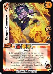 Dragon Cannon - Darkstalkers: Warriors of the Night - UniVersus card