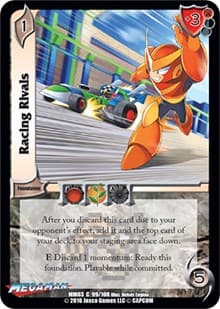 Racing Rivals - Mega Man: Battle for Power - UniVersus card