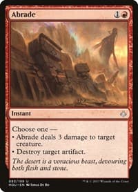 Abrade - Hour of Devastation - Magic: The Gathering card