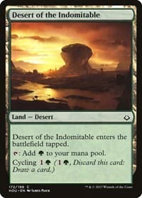 Desert of the Indomitable - Hour of Devastation - Magic: The Gathering card