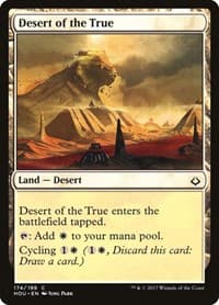 Desert of the True - Hour of Devastation - Magic: The Gathering card
