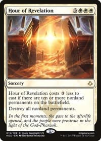 Hour of Revelation - Hour of Devastation - Magic: The Gathering card