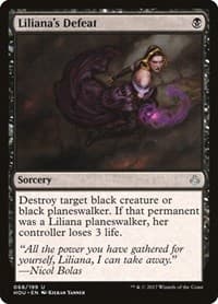 Liliana's Defeat - Hour of Devastation - Magic: The Gathering card