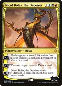 Nicol Bolas, the Deceiver - Hour of Devastation - Magic: The Gathering card