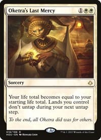 Oketra's Last Mercy - Hour of Devastation - Magic: The Gathering card