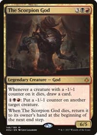 The Scorpion God - Hour of Devastation - Magic: The Gathering card