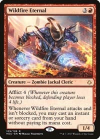 Wildfire Eternal - Hour of Devastation - Magic: The Gathering card