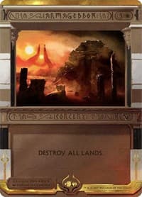 Armageddon - Masterpiece Series: Amonkhet Invocations - Magic: The Gathering card