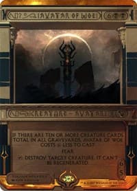 Avatar of Woe - Masterpiece Series: Amonkhet Invocations - Magic: The Gathering card